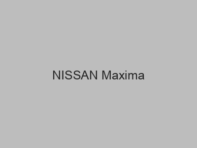 Enganches económicos para NISSAN Maxima